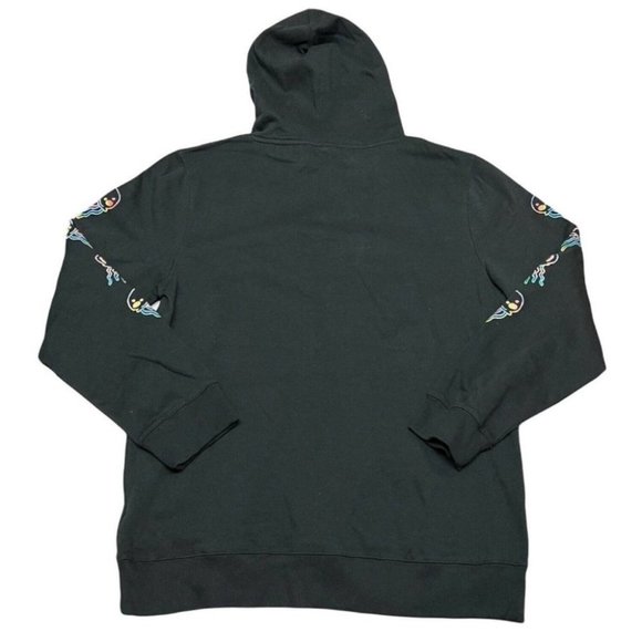 Spongebob Squarepants Adult Hoodie Patrick Jellyfish Colorful Rainbow Tie Dye - Picture 8 of 13